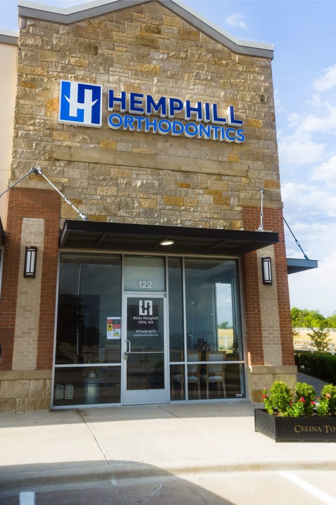 Hemphill Orthodontics sign